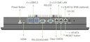 21.5" IEI Fanless Panel PC - i7 with 8GB RAM