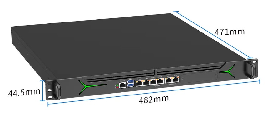 SHIELD-1U-I5-12400-6L