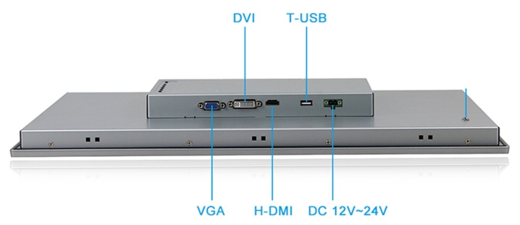 21.5" Industrial LCD Monitor
 Capacitive Touch with 220V PSU