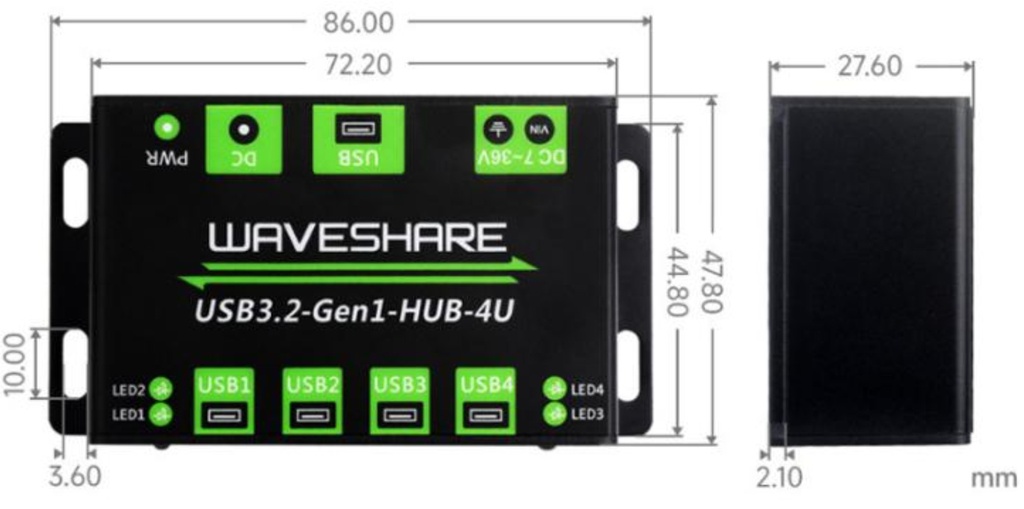 HUB-WS-4PORT-USB3.2