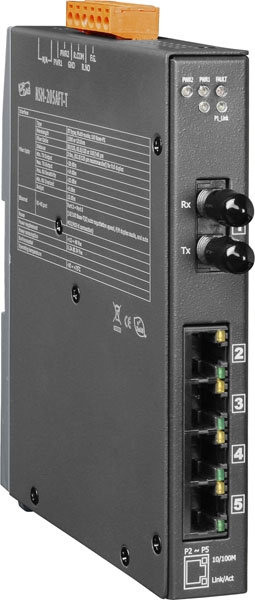 ICP DAS Unmanaged 4LAN 1FX MM ST Switch