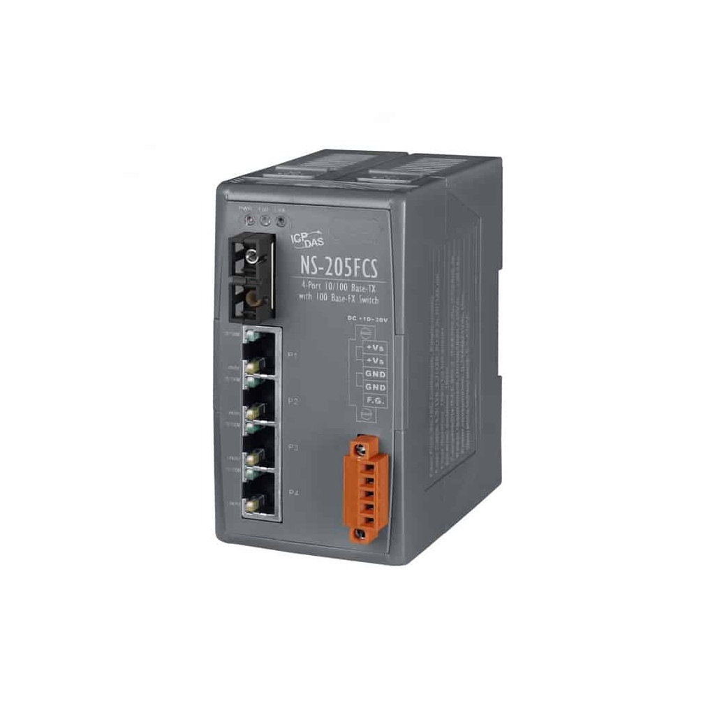 ICP DAS Unmanaged 4LAN 1SM SC Fiber Switch