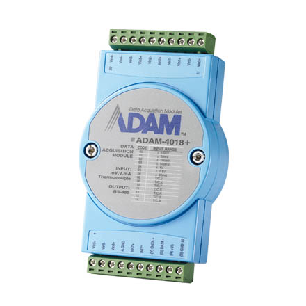 Adam 4018+ 8-ch Thermocouple Input Module with Modbus by Advantech 