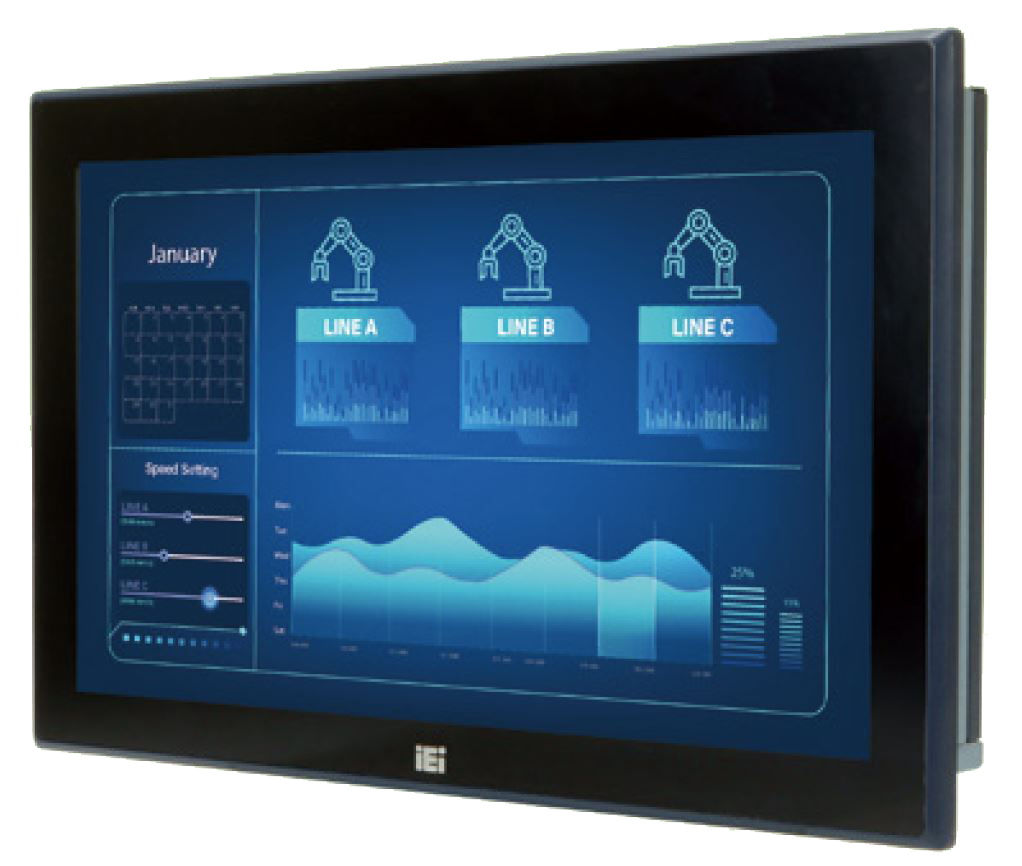 15" IEI i5 Industrial Panel PC