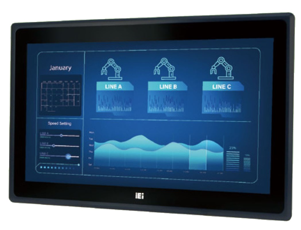 18.5" IEI Industrial Panel PC