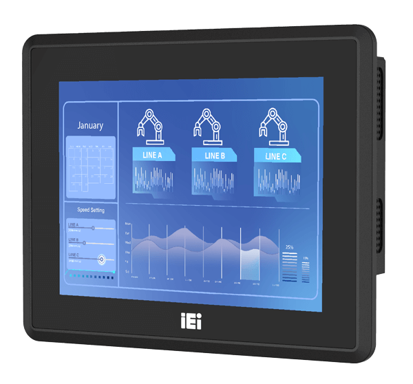 8" IEI Panel PC - J6412 with 8GB RAM