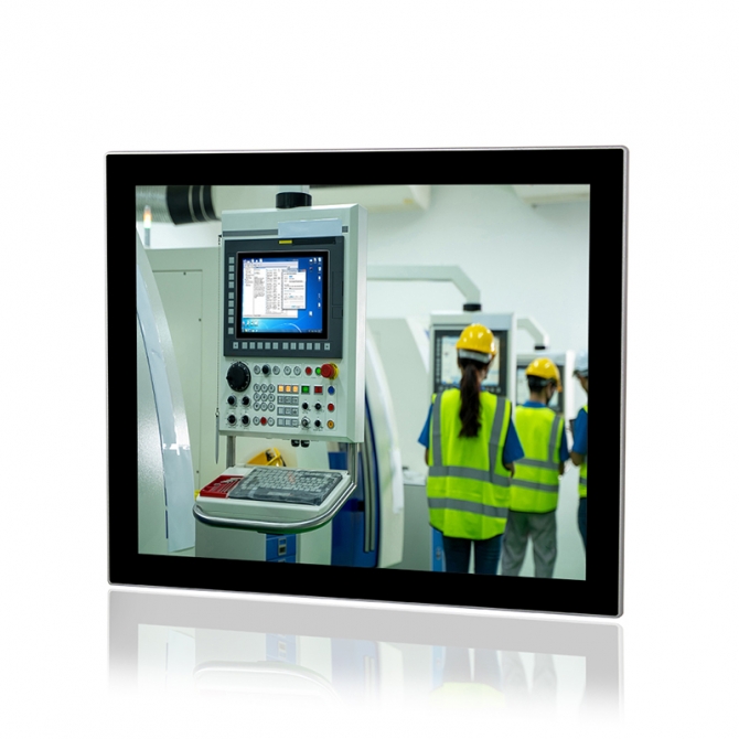 19" Stainless Steel Panel PC - J1900 IP66 with 8G RAM and 256G SSD