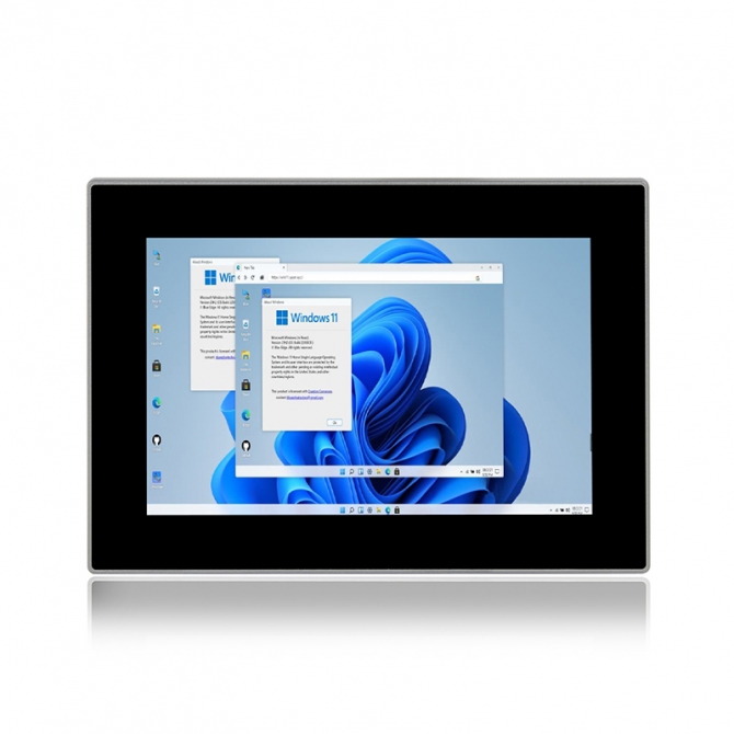 10.1" Panel PC - J6412 IP65 with RAM and SSD