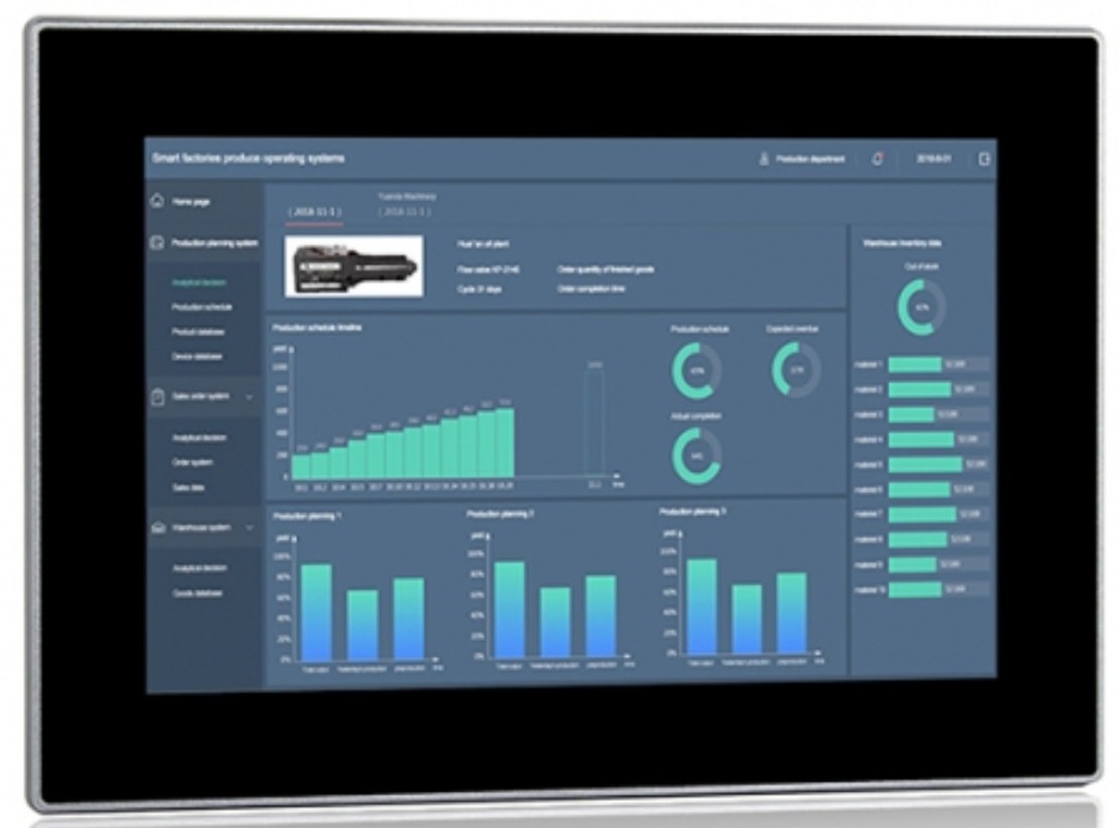 10.1" Panel PC - J6412 IP65 with RAM and SSD