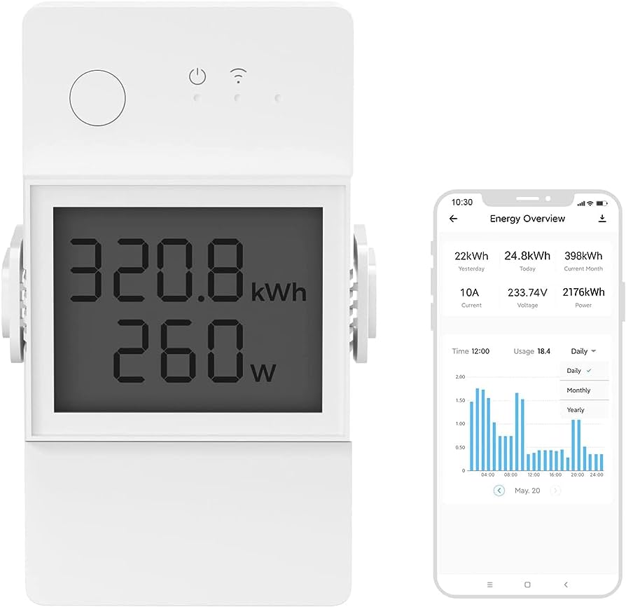 Sonoff Smart Power Meter Switch Wi-Fi