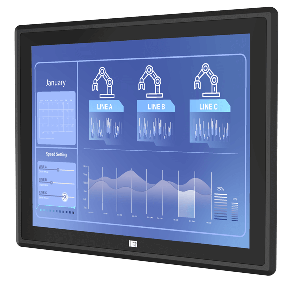 19" IEI Panel PC - i7 with 8GB RAM