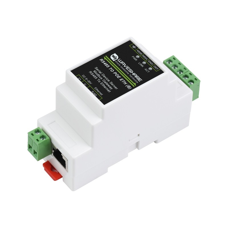 CONVERTER-WS-LAN2-RS485-POE