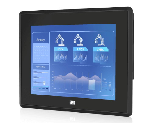 10.4" IEI Fanless Panel PC - i5 with 8GB RAM