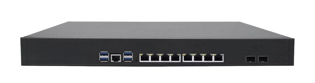 SHIELD-1U-8L-2(40G)SFP-C612-Xe-64G-2TB