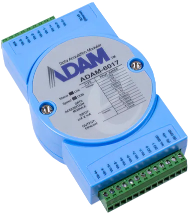 Advantech Remote IO Modbus/MQTT/RESTful with 1 LAN and 7 RTD