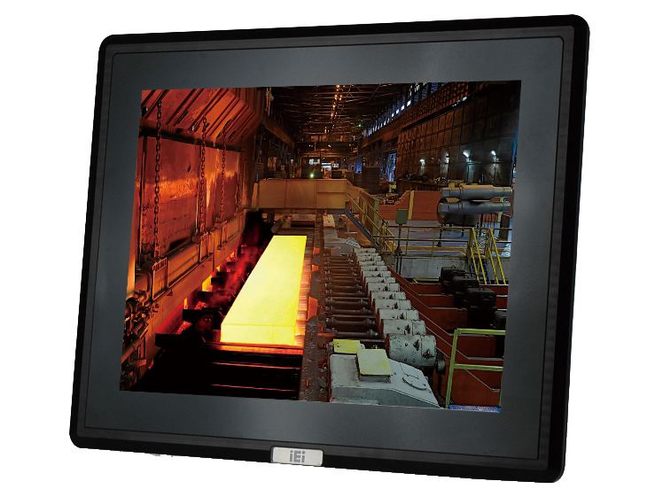 12" IEI Industrial Panel Mount Resistive Touchscreen