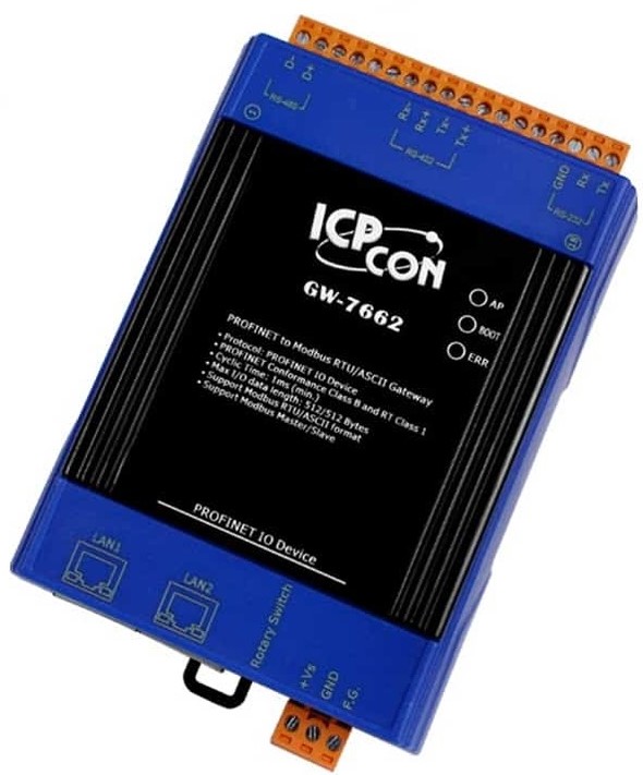 ICP DAS Converter Profinet to Modbus RTU