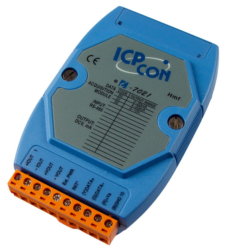 ICP DAS Remote IO DCON Protocol RS485 1AO