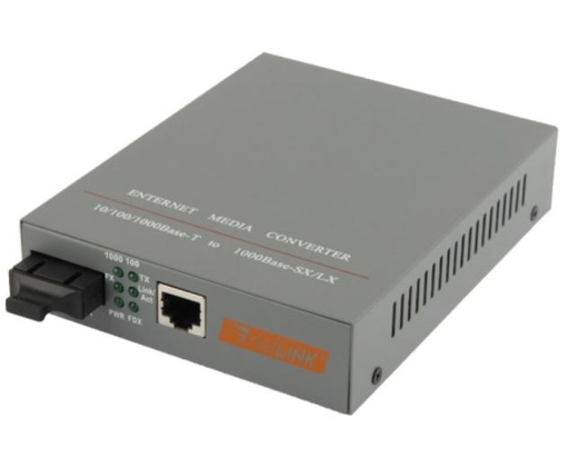 CONVERTER-GBE-FIBRE-SM-SC