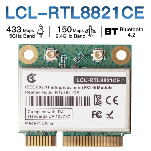 MINIPCIE-LCL-RTL8821CE
